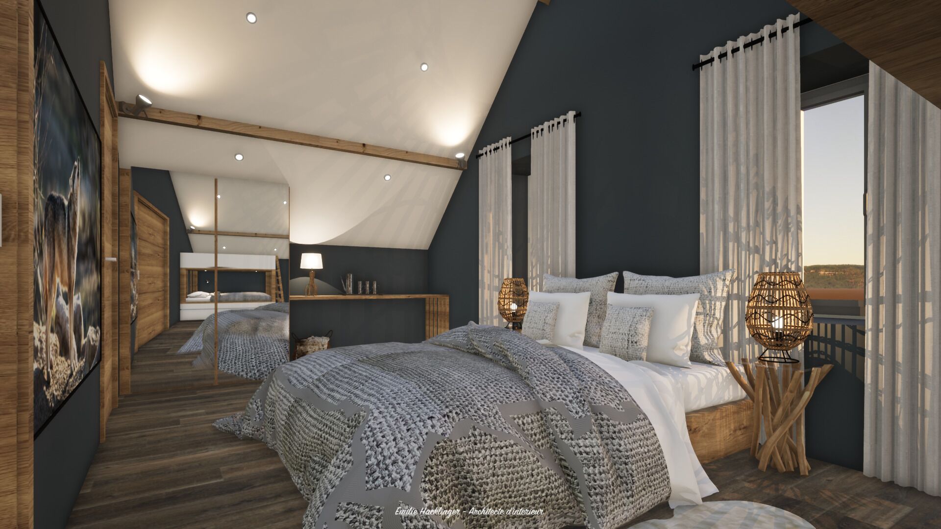 Blackout drapes, soundproofing, iron/ironing board, free WiFi