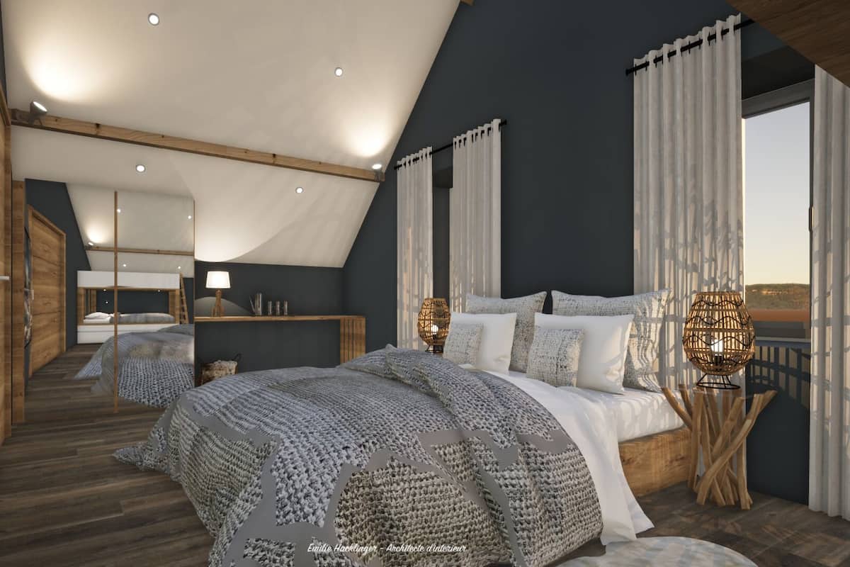 Blackout drapes, soundproofing, iron/ironing board, free WiFi