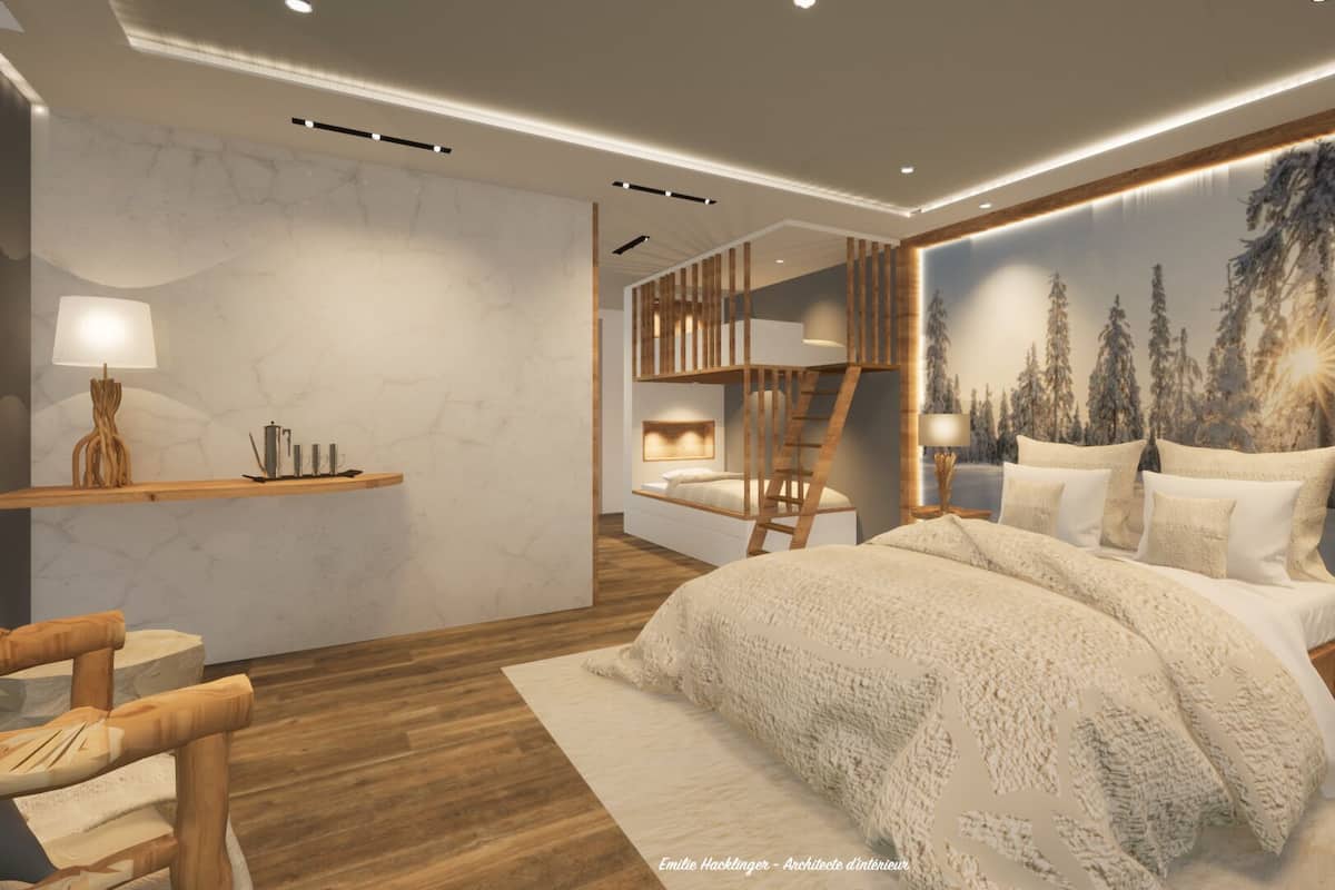 Blackout drapes, soundproofing, iron/ironing board, free WiFi