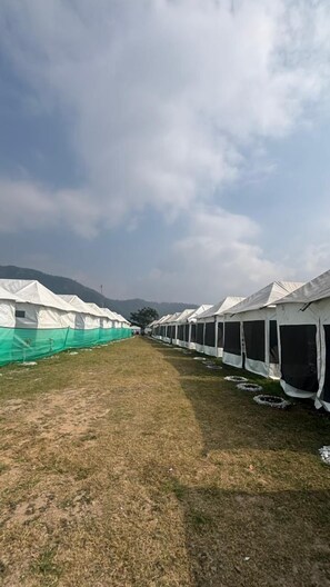 豪華帳棚,  花園景觀 | 書桌、筆電工作空間、免費無線上網