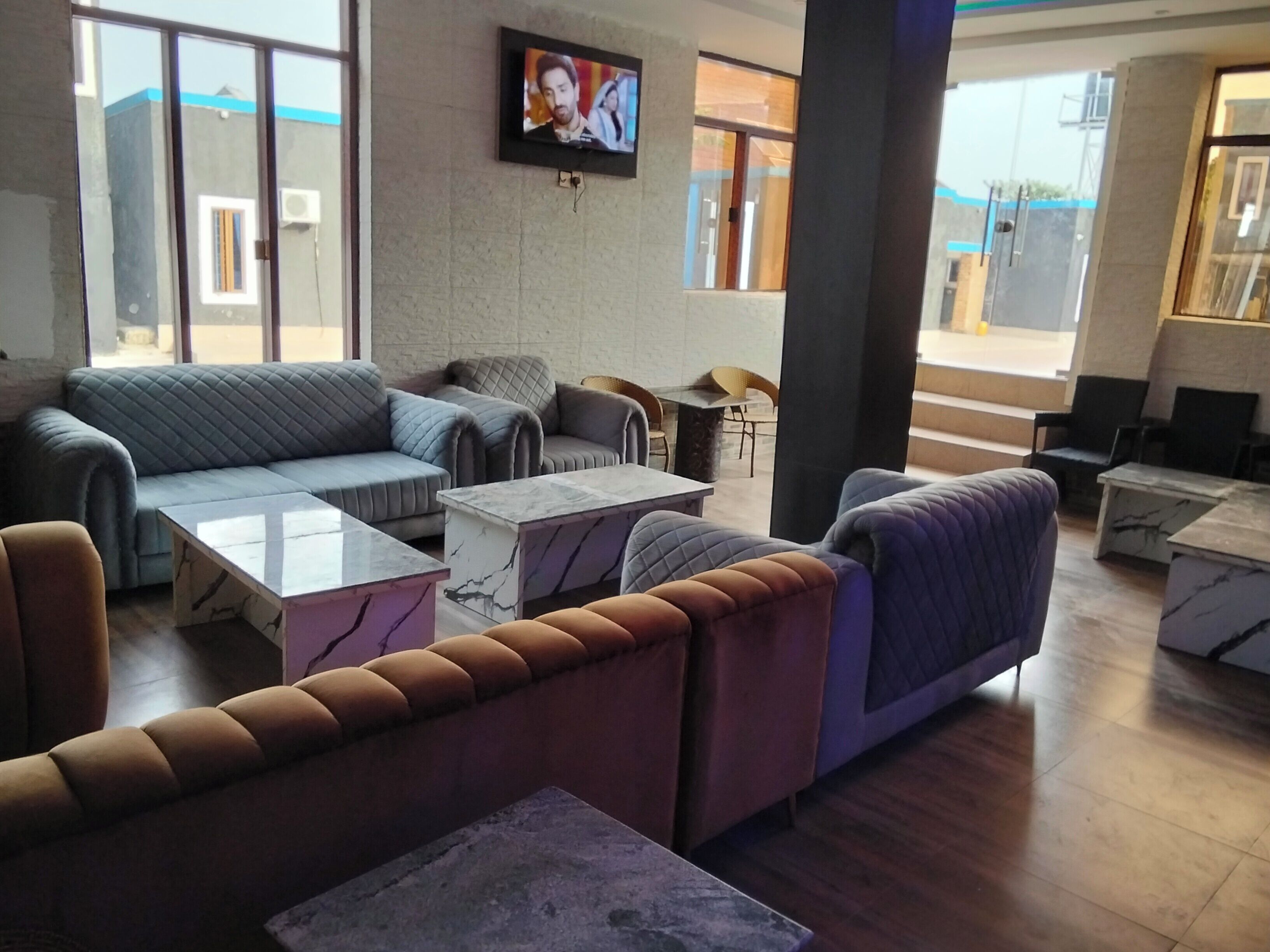 Sitzecke in der Lobby