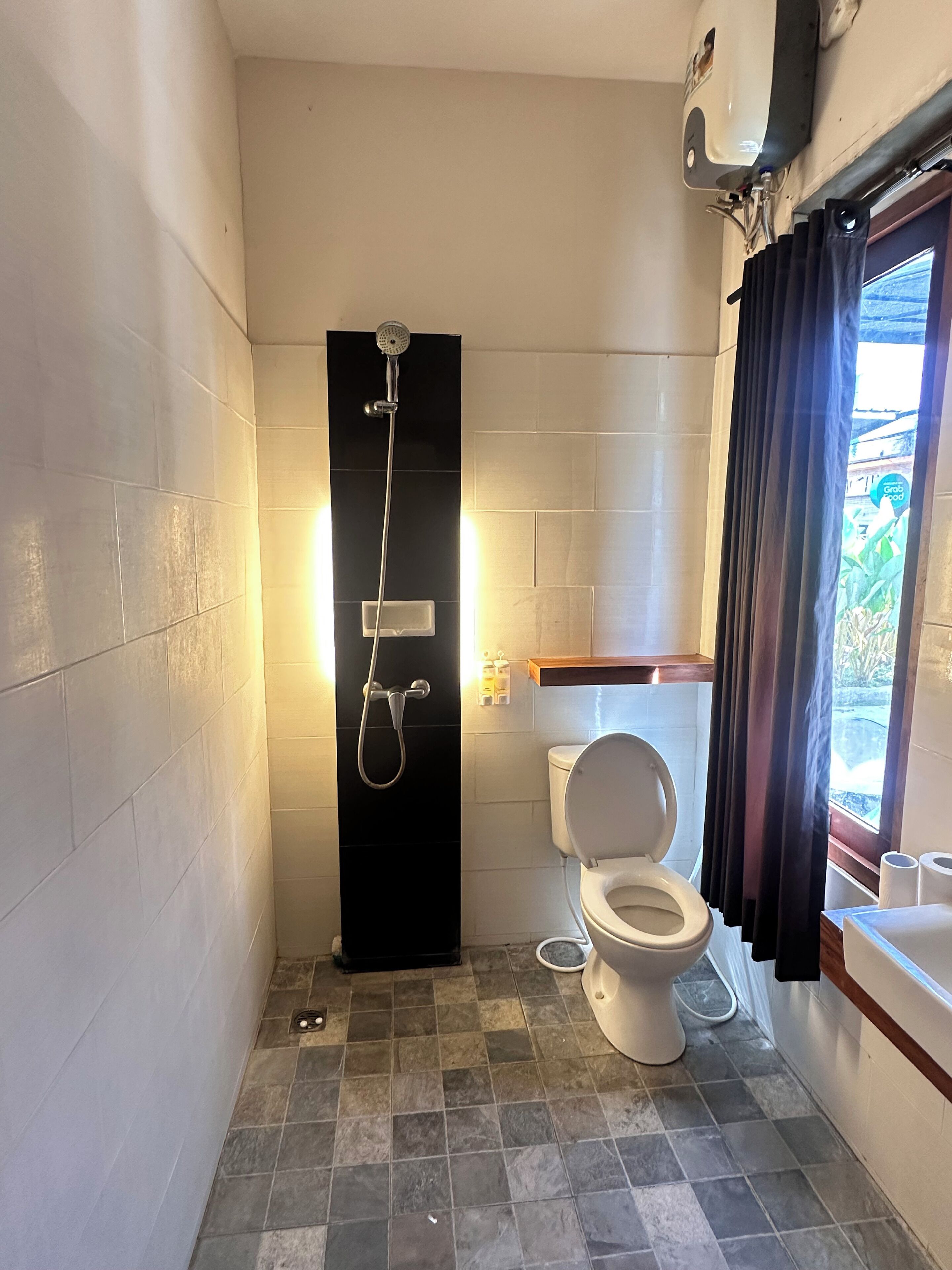 Double Room, Patio, Garden View | Bathroom