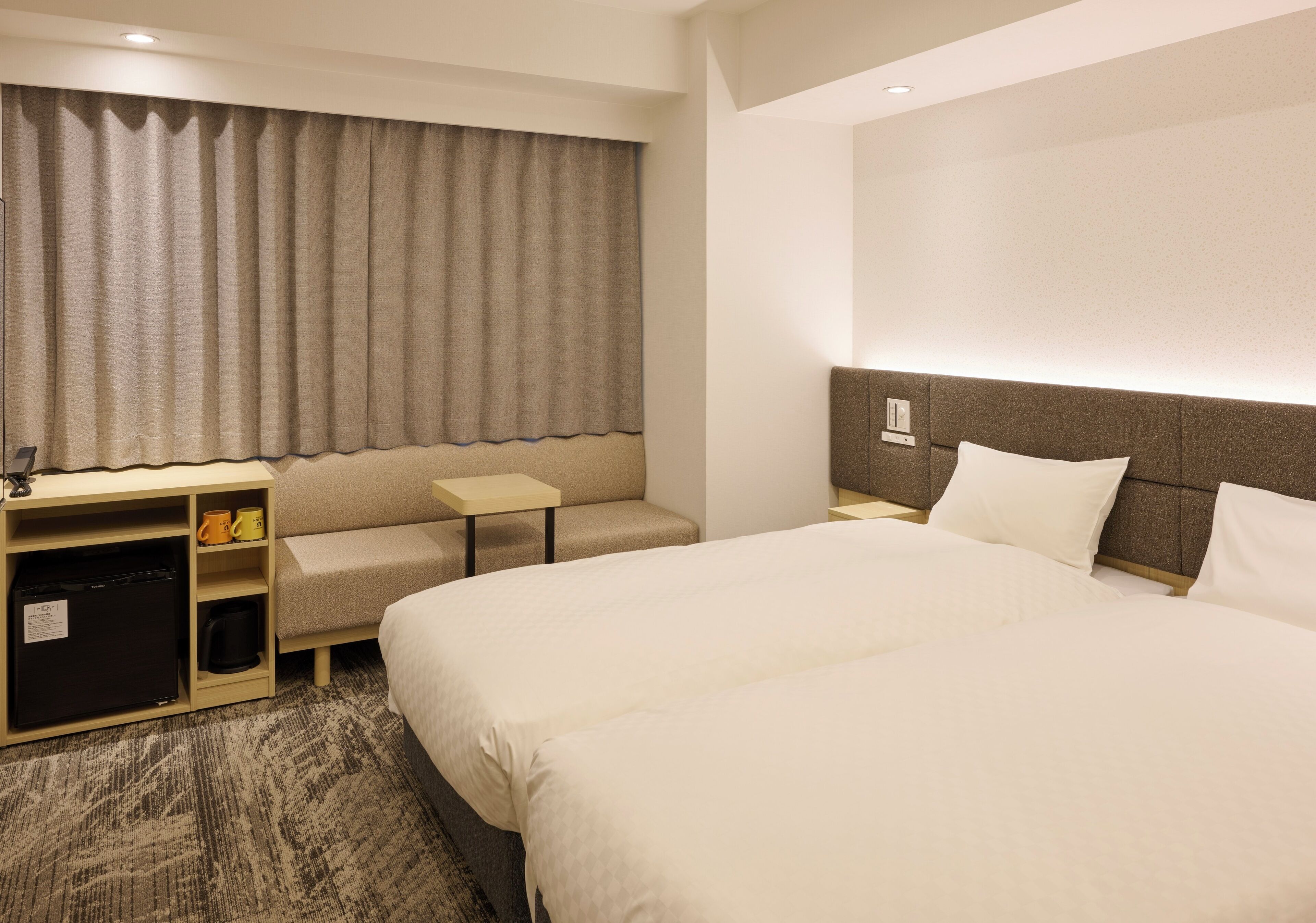 Twin Room | Down duvets, in-room safe, blackout curtains, free WiFi