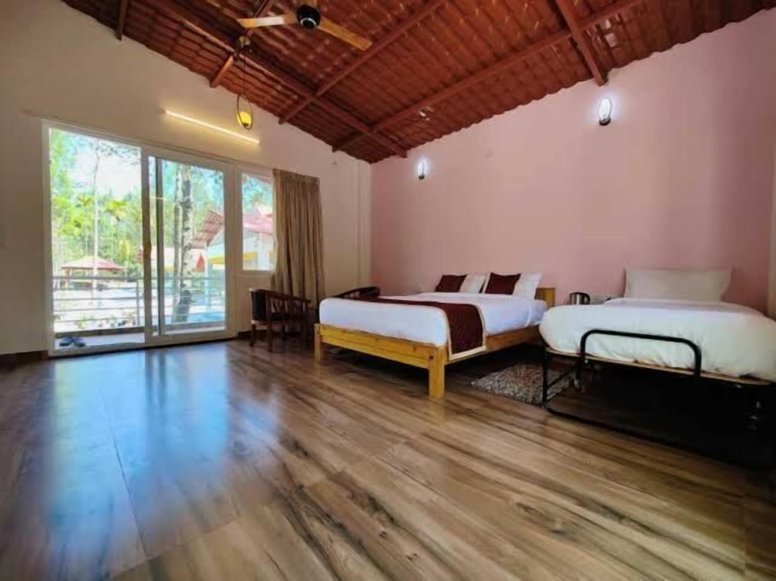 Tabla de planchar con plancha 