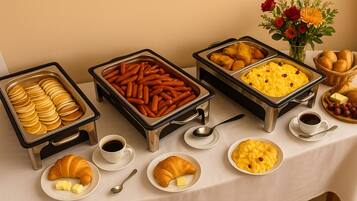 Petit déjeuner buffet compris tous les jours
