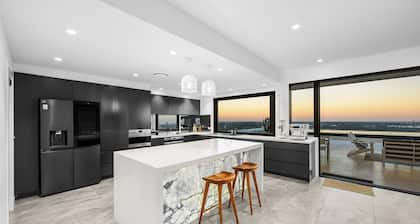 A 20 acre Mountaintop Gated Villa with panoramic Ocean Views