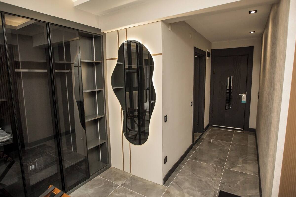 In-room safe, desk, laptop workspace, iron/ironing board