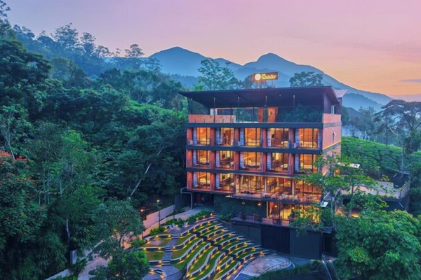 Fassade der Unterkunft