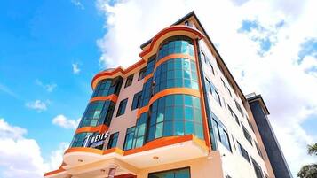 Voorkant van accommodatie