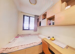 2 室のベッドルーム、WiFi、ベッドシーツ