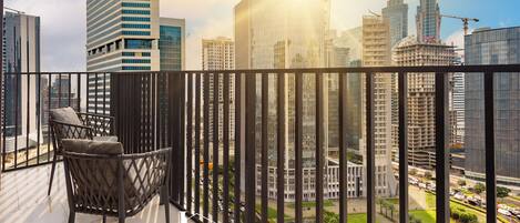 Lejlighed - balkon - byudsigt | Balkon