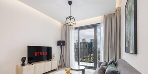 Living area - LUX The Business Bay Executive Suite (Dubai)