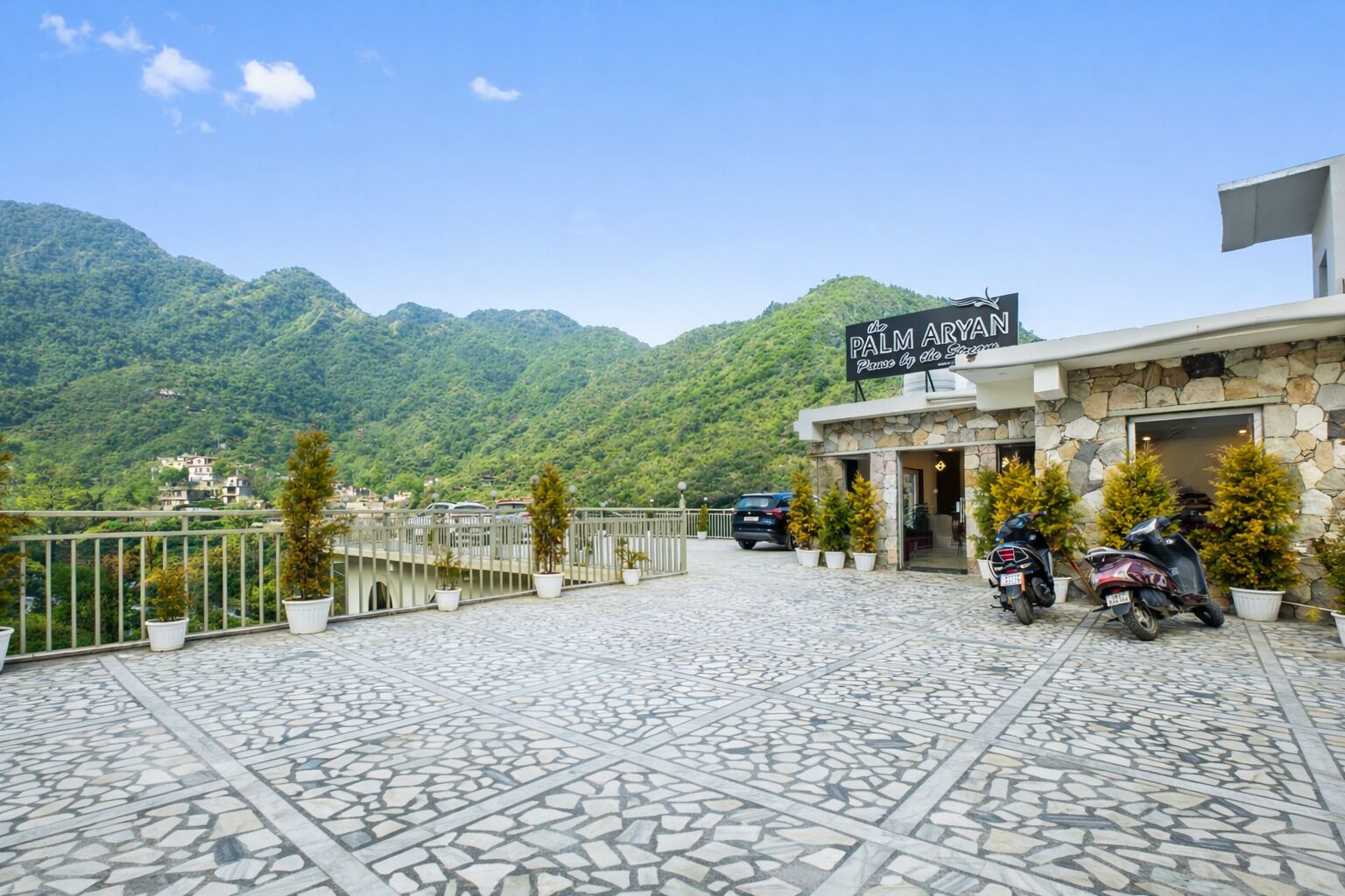 Fassade der Unterkunft