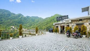 Fassade der Unterkunft