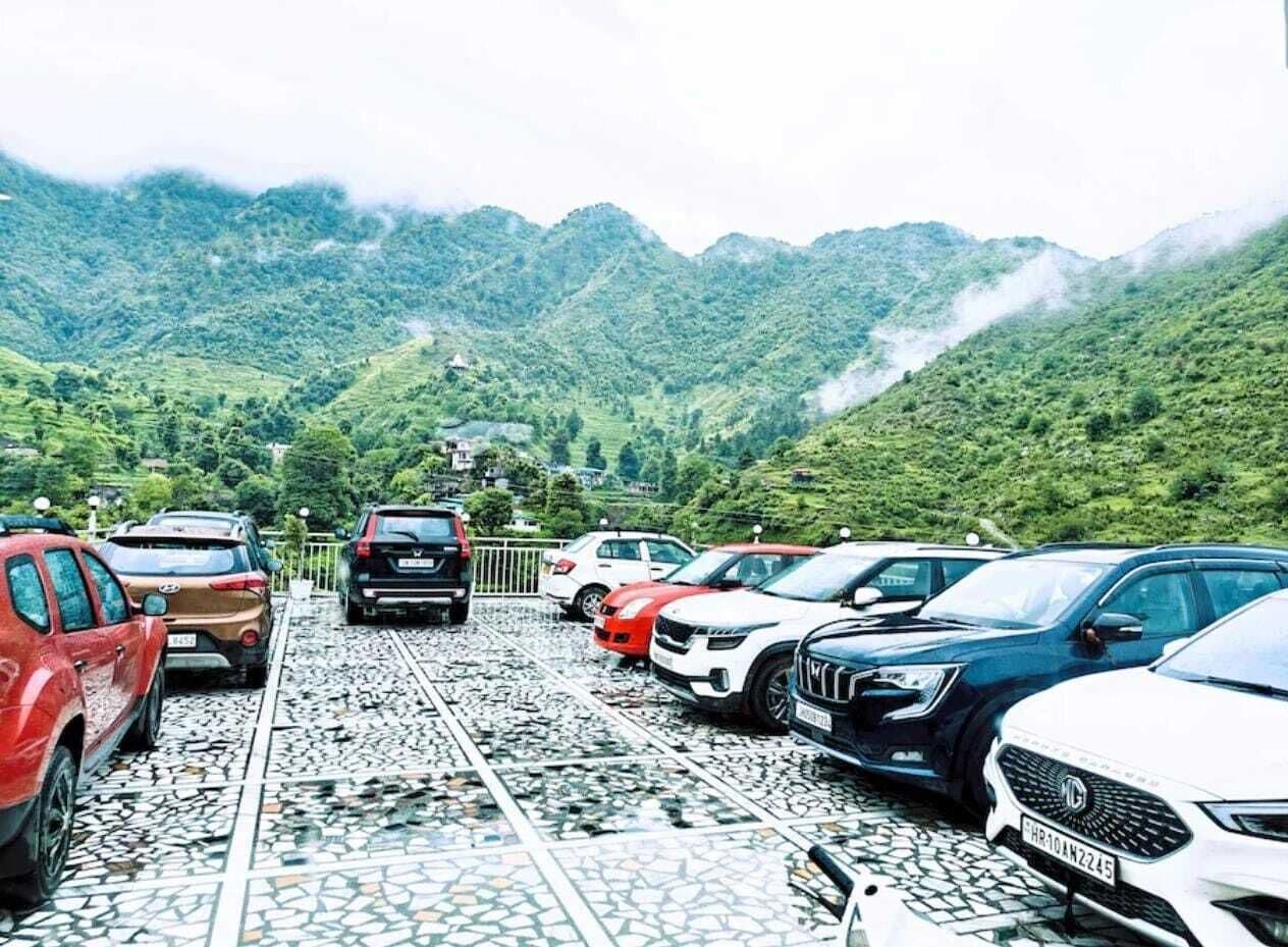 Vue depuis l’hébergement