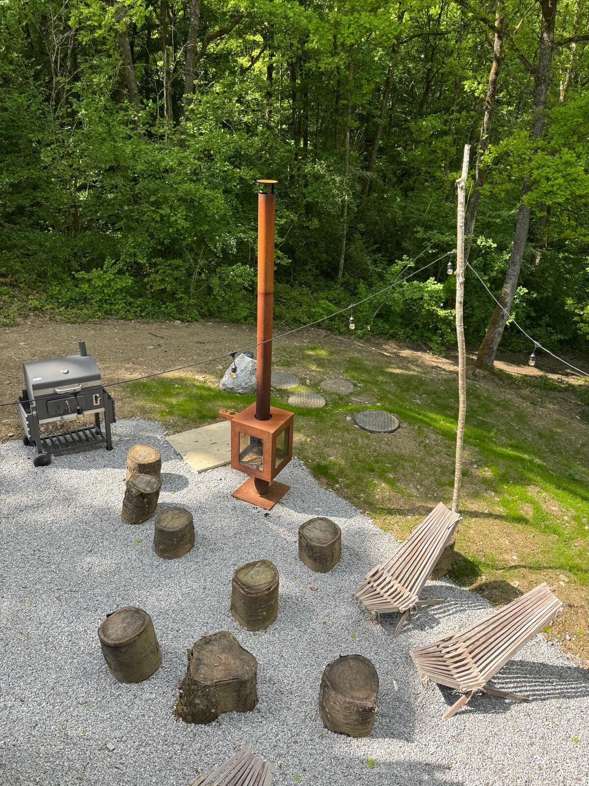 Enceinte de l’hébergement