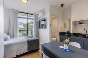 Basic Apartment | 1 bedroom, free WiFi - Studio in Condominium w/ Gym and Laundry Eco0304 (Curitiba)