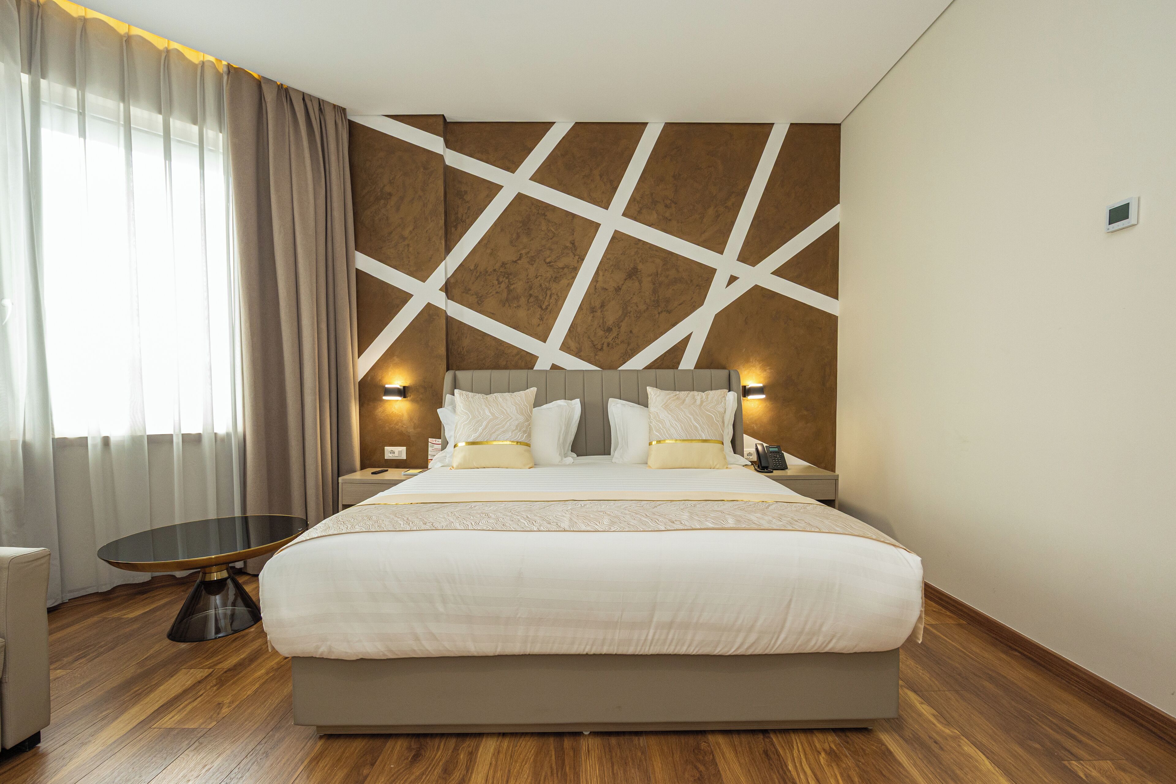 Deluxe Double Room, City View | In-room safe, desk, iron/ironing board, free WiFi