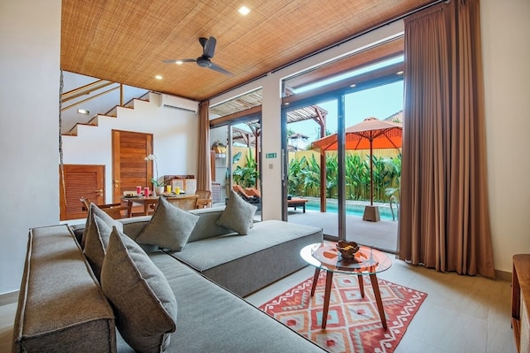 Smart TV, stereo - Cozy 2 Bedrooms Villa with Private pool (Legian)