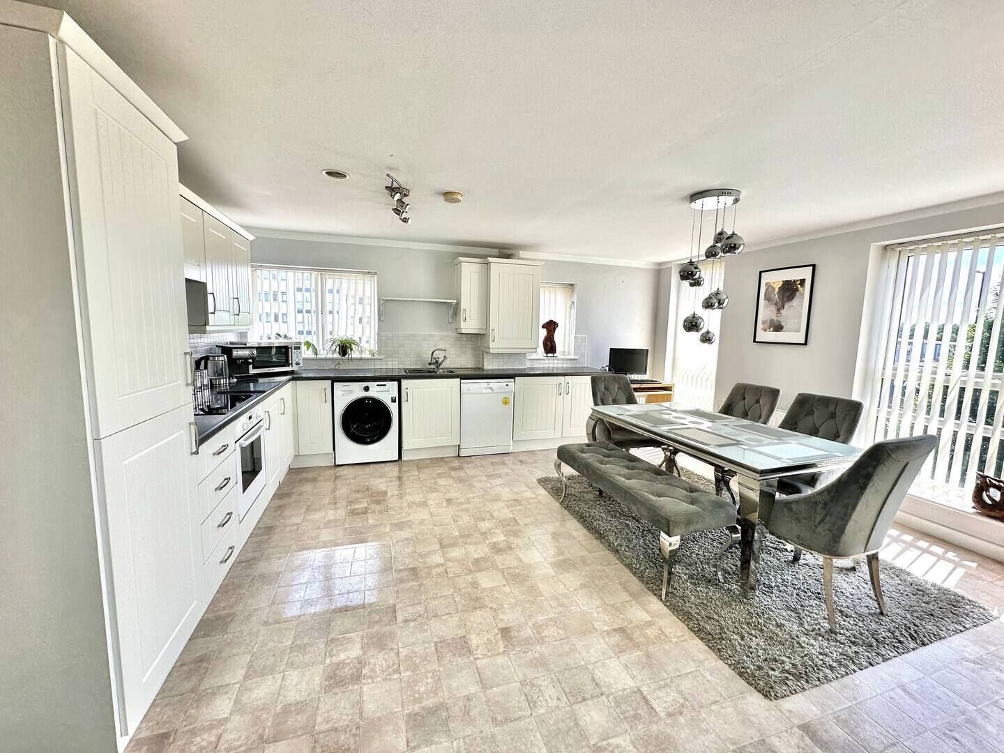 Microwave, oven, dishwasher