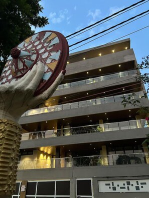 Fachada da propriedade