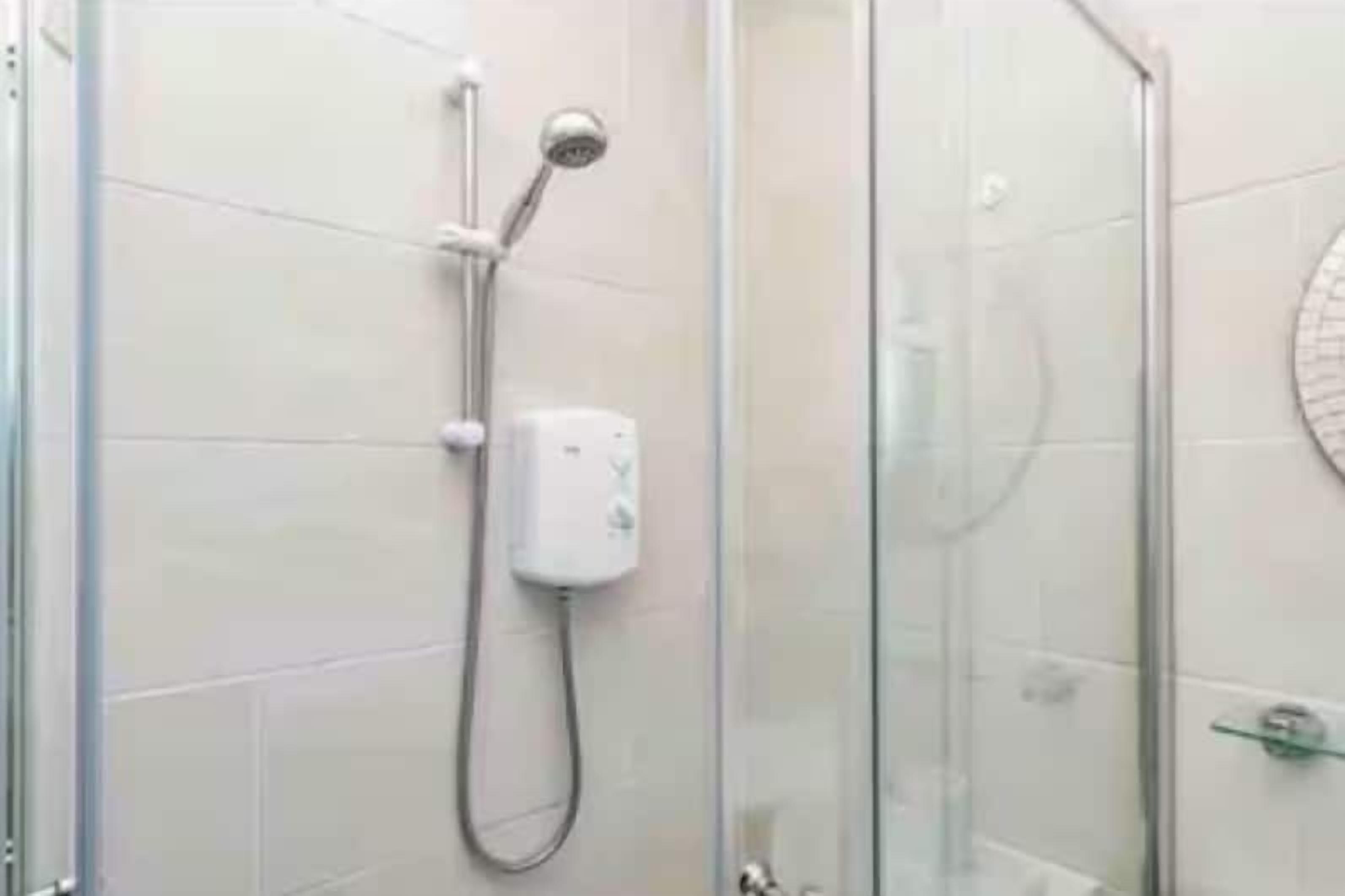 Hair dryer, towels
