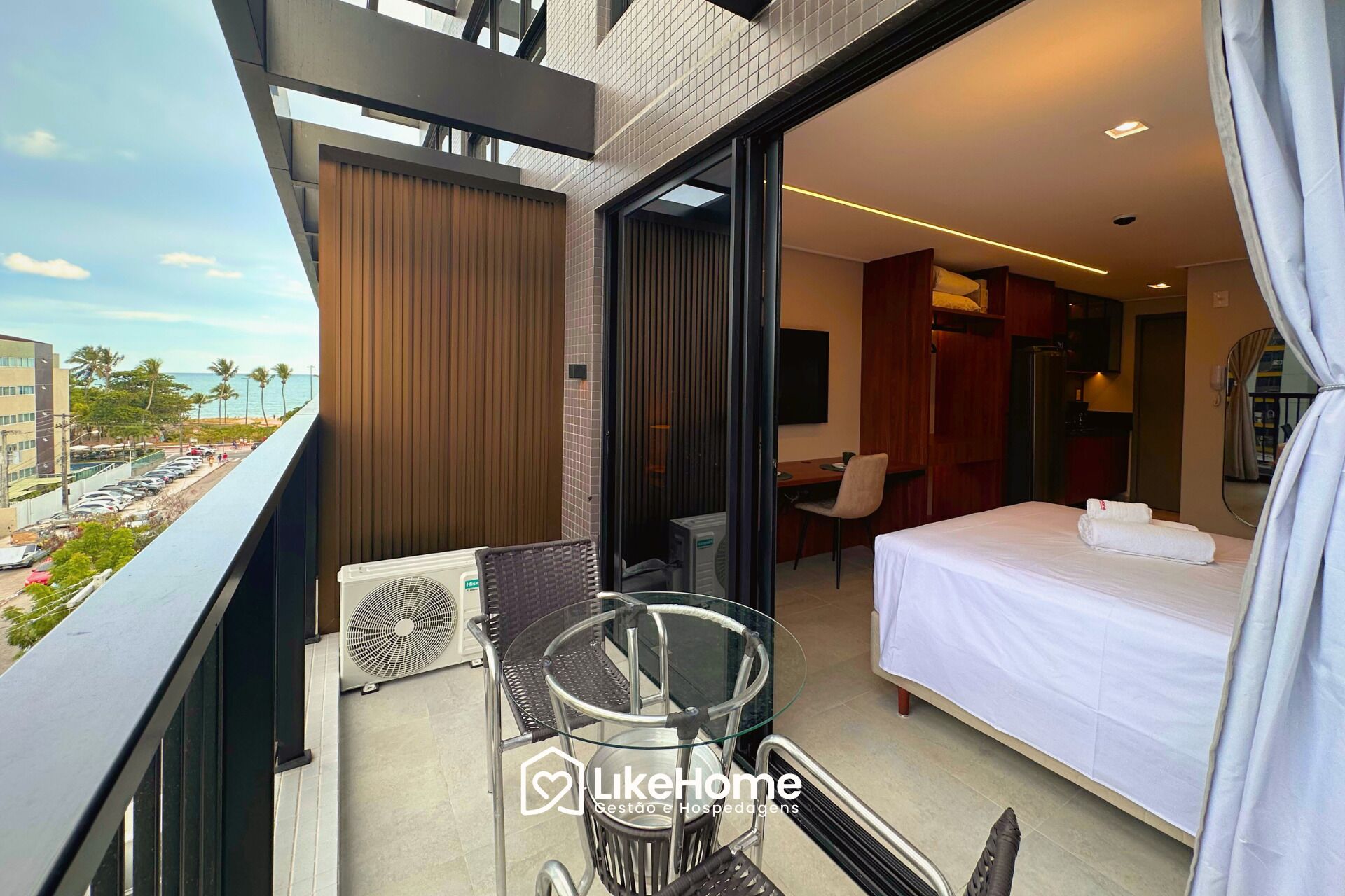 Estúdio executivo | Varanda coberta