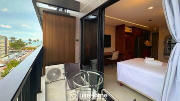 Estúdio executivo | Varanda coberta