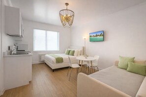 Studio, Strandblick | Kostenloses WLAN, Bettwäsche