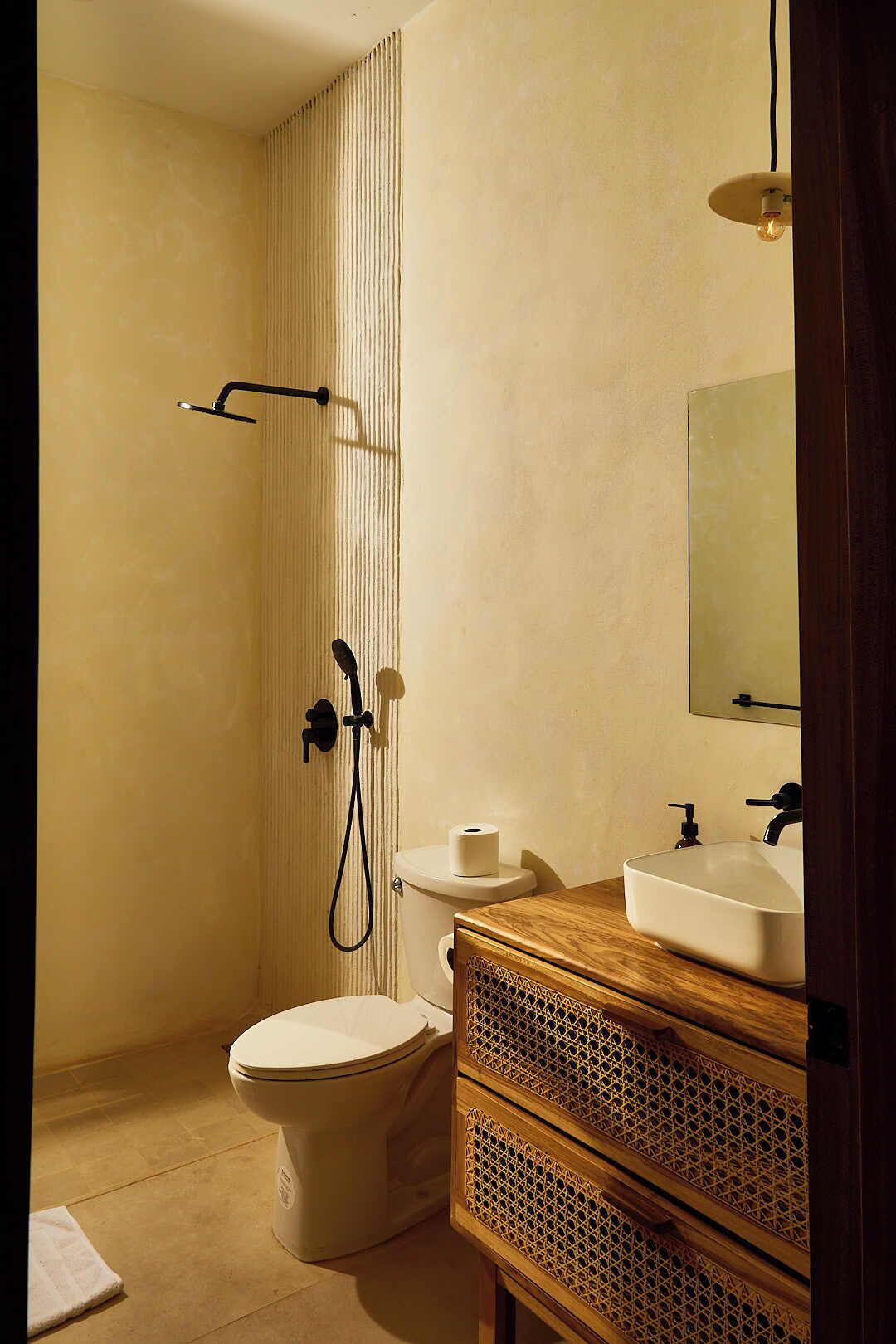 Villa, patio, vistas al jardín | Baño