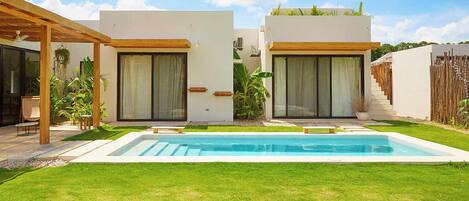 Villa, Patio, Garden View
