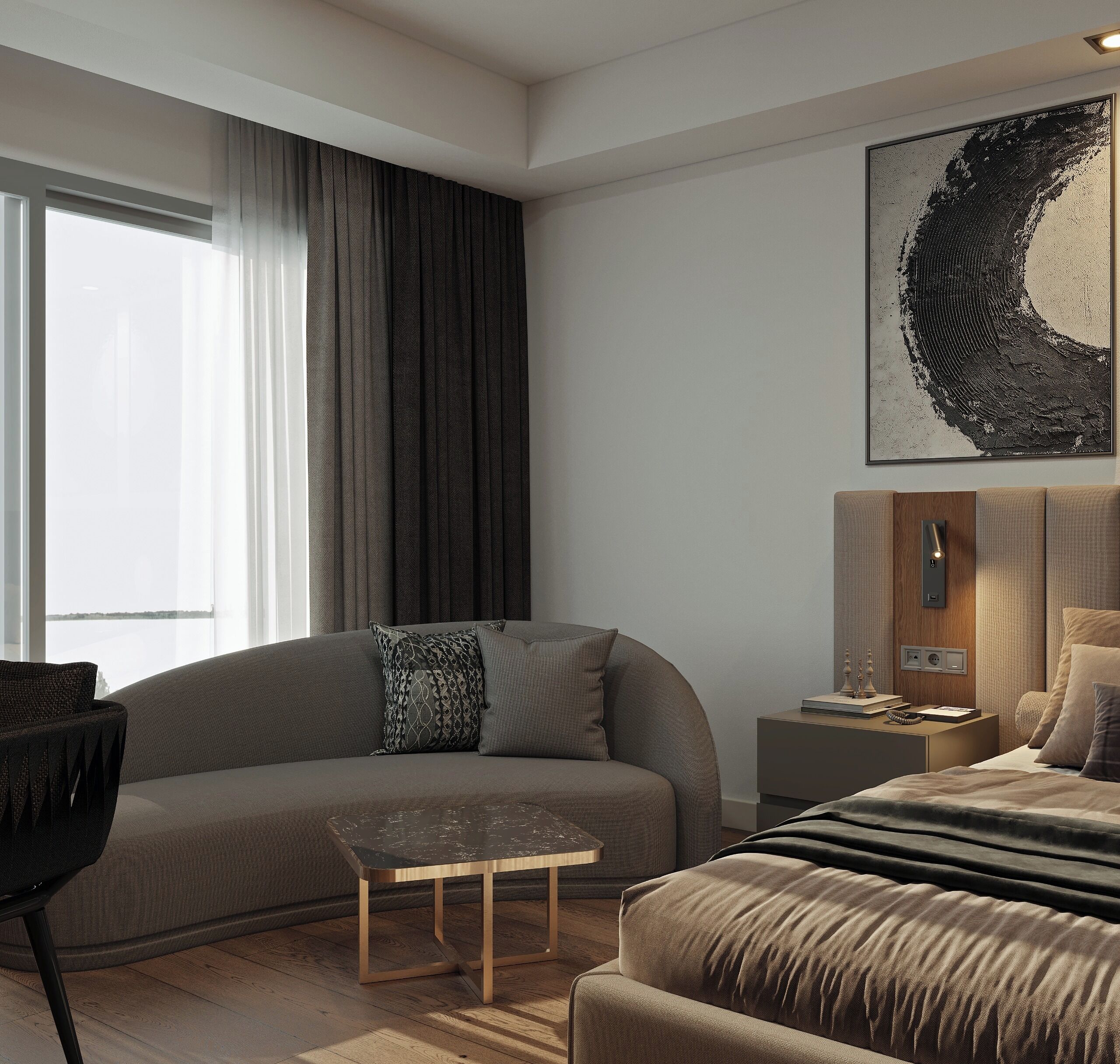 Premium bedding, free minibar, in-room safe, blackout drapes