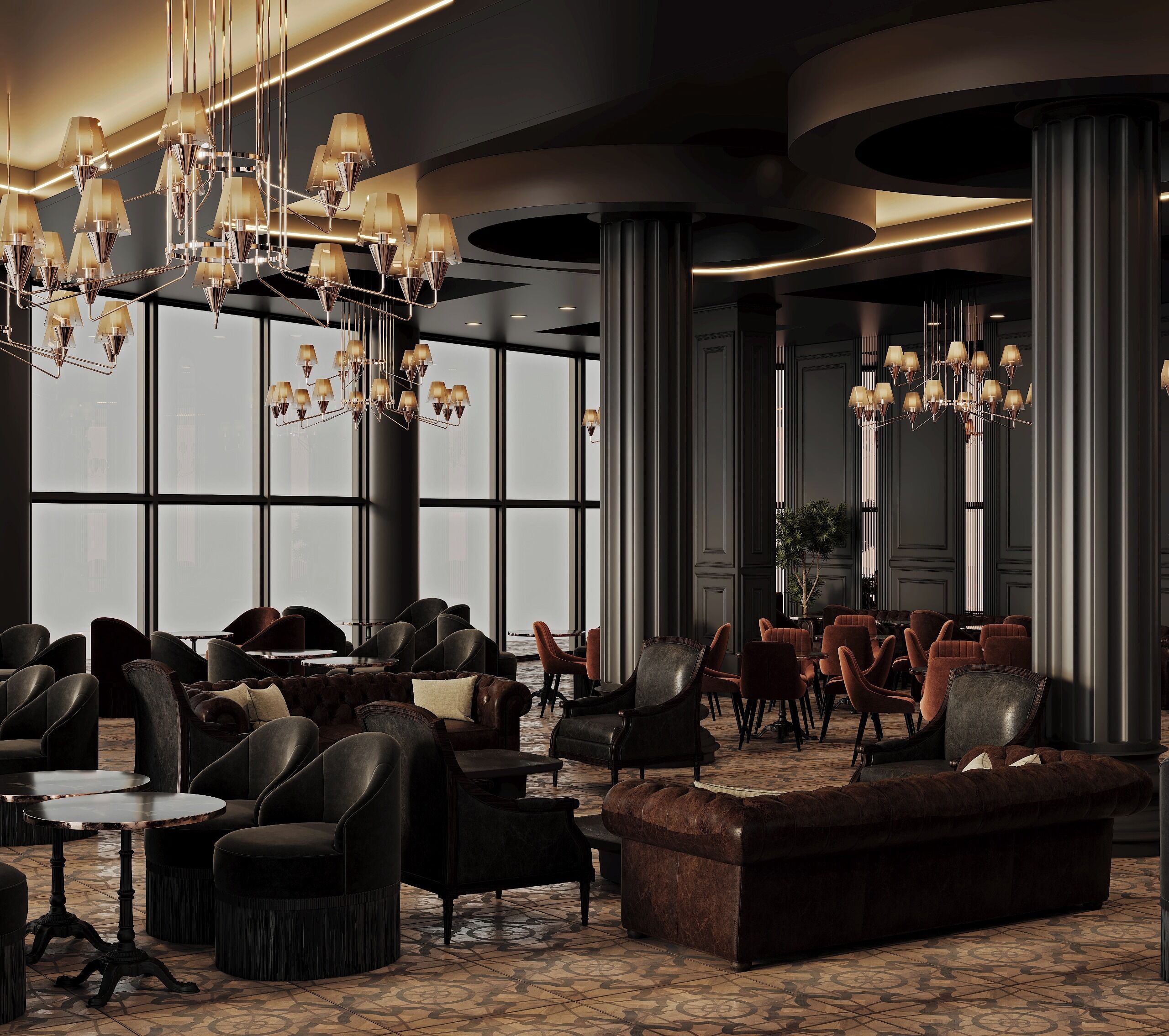 6 bars/lounges, poolside bar