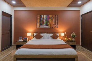 Villa, Valley View | Bed sheets - Mayank Farm - Valley View Pool Villa (Mawal)