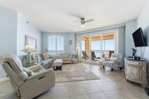 Leilighet, flere senger (Beach Colony West 5B) | Oppholdsområde