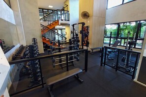 Fitness facility - AP Estilo Resort SPA in downtown São Paulo, 24th floor, across from Brás metro station, for up to 5 people. (São Paulo)