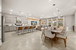 Dining - Last Minute Disney Getaway! Luxury Villa with Private Pool, Game Room & Themed Bedrooms. Book Now! #148491 (Orlando)