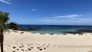 Accommodatie ligt op het strand