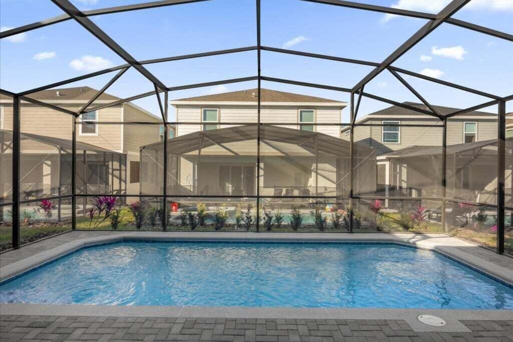 Una piscina climatizada