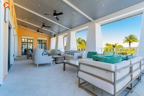 Terrace/patio - Last Minute Disney Getaway! Luxury Villa with Private Pool & Themed Bedrooms. Book Now! #160667 (Orlando)