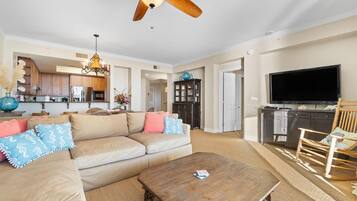 Condo, Multiple Beds (Indigo East 1402) | Living area