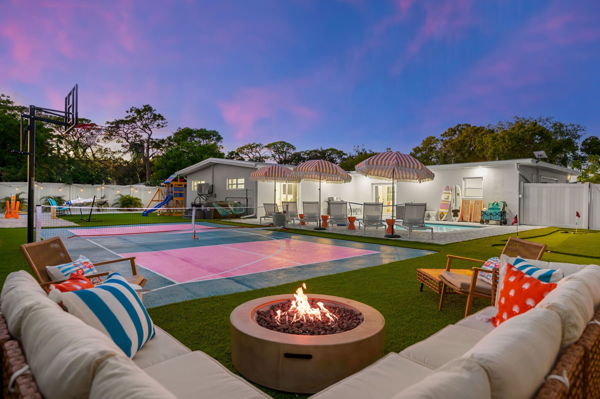 Áreas de la propiedad