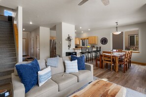 Smart TV, fireplace - Big Sky Townhome | Fireplace + Hot Tub (Big Sky)