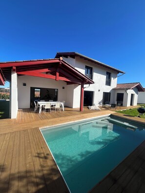 Pool - Bright Villa Heated Pool Near Biarritz (Arcangues)