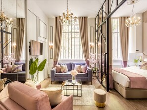 Appartement | Aire de séjour | Téléviseur connecté, Netflix, services de diffusion en continu, bureau