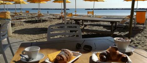 Udendørs spisemuligheder