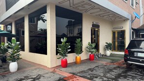 Fachada del alojamiento