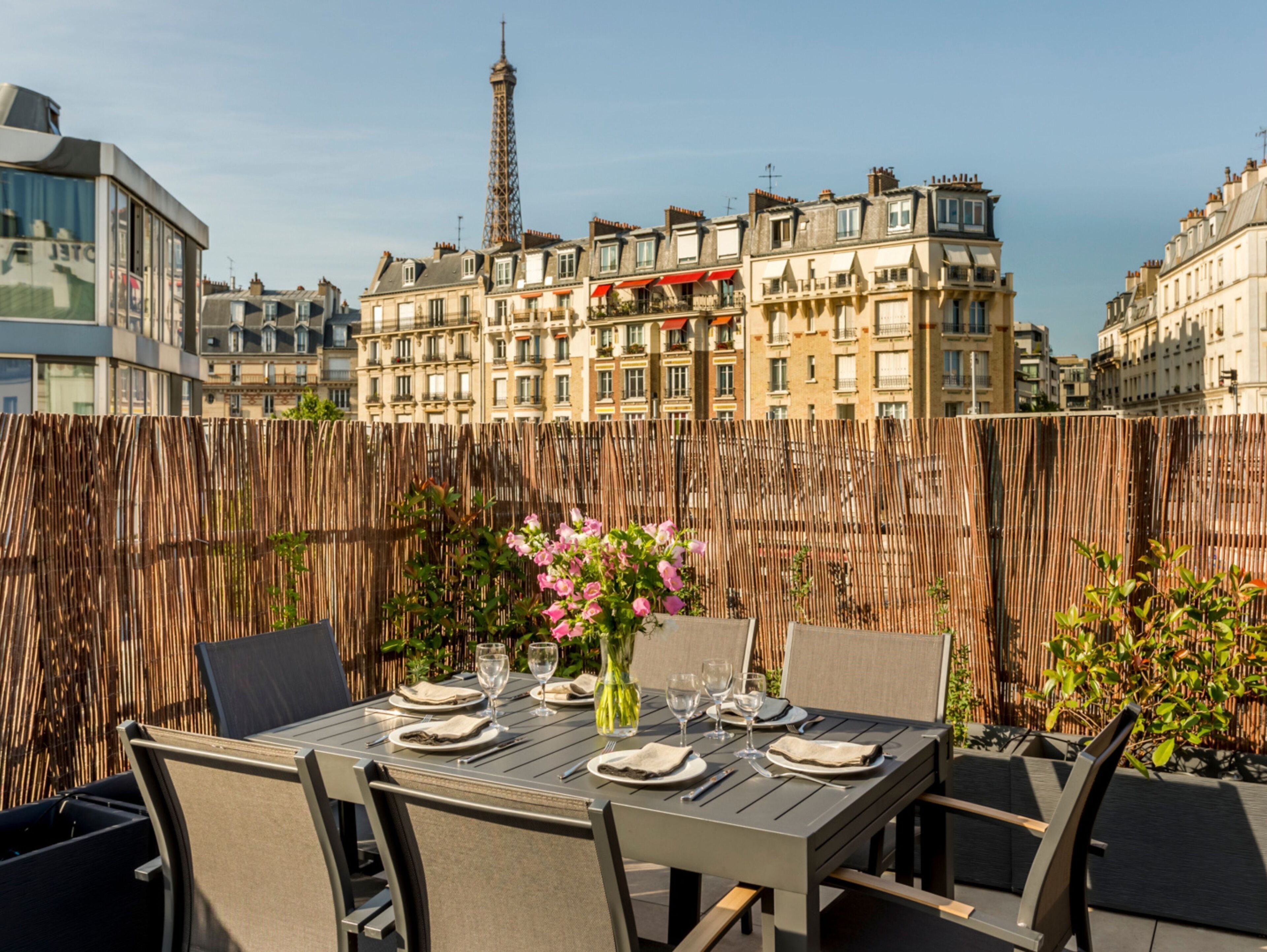 Terrasse sur le toit