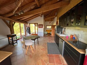 Microwave, oven, stovetop, dishwasher - Large family home with swimming pool ideal for holidays with friends or family (Sérignac)