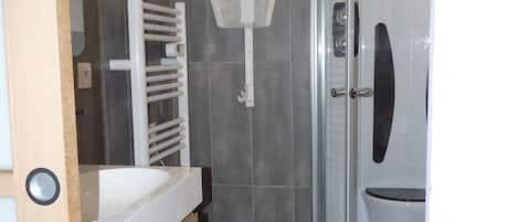 Hair dryer, toilet paper
